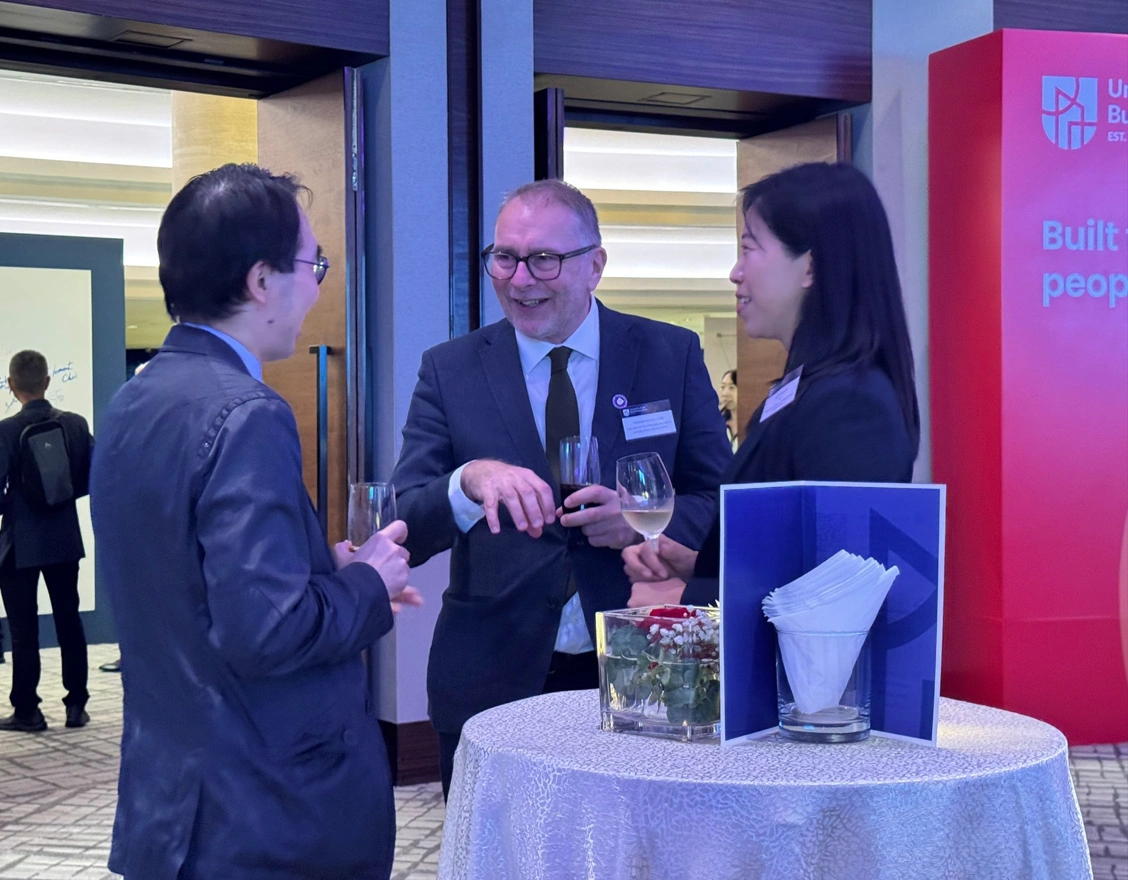 Networking at the University of the Built Environment Name Launch HK
